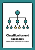 Chapter 04 - Classification and Taxonomy — H1 Notes