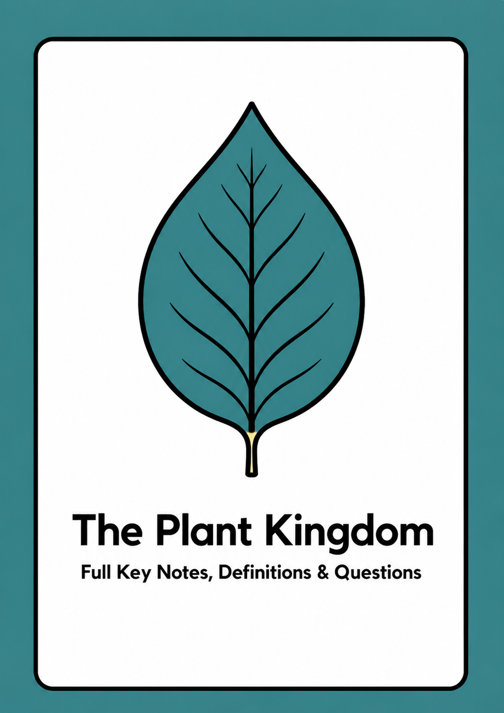 Chapter 6 - The Plant Kingdom cover