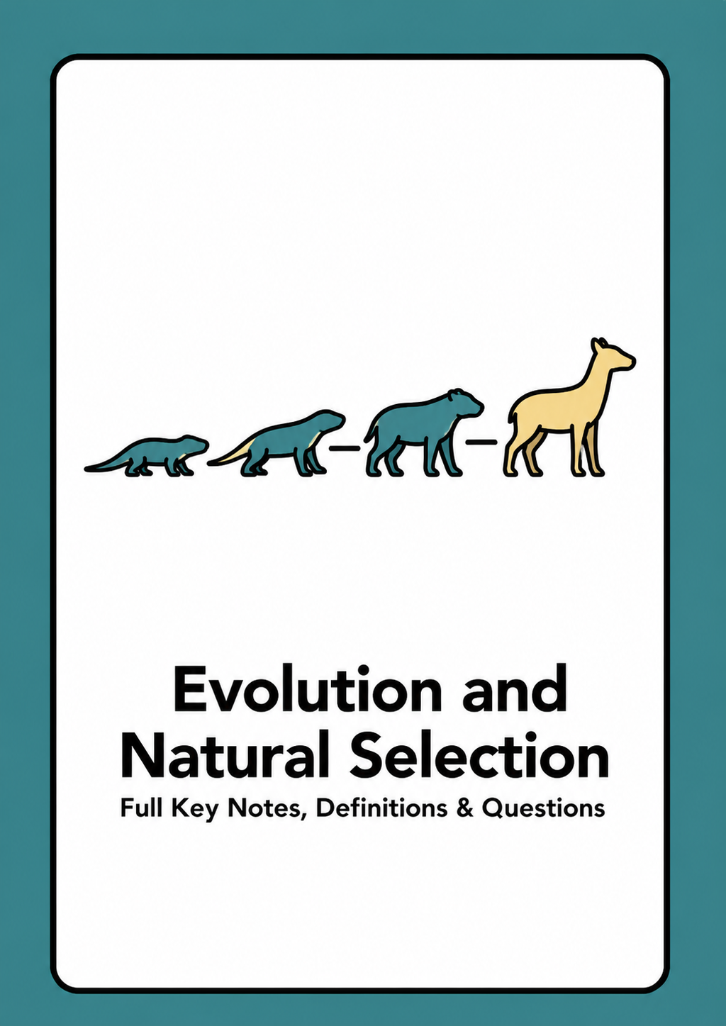 Chapter 9 - Evolution and Natural Selection cover