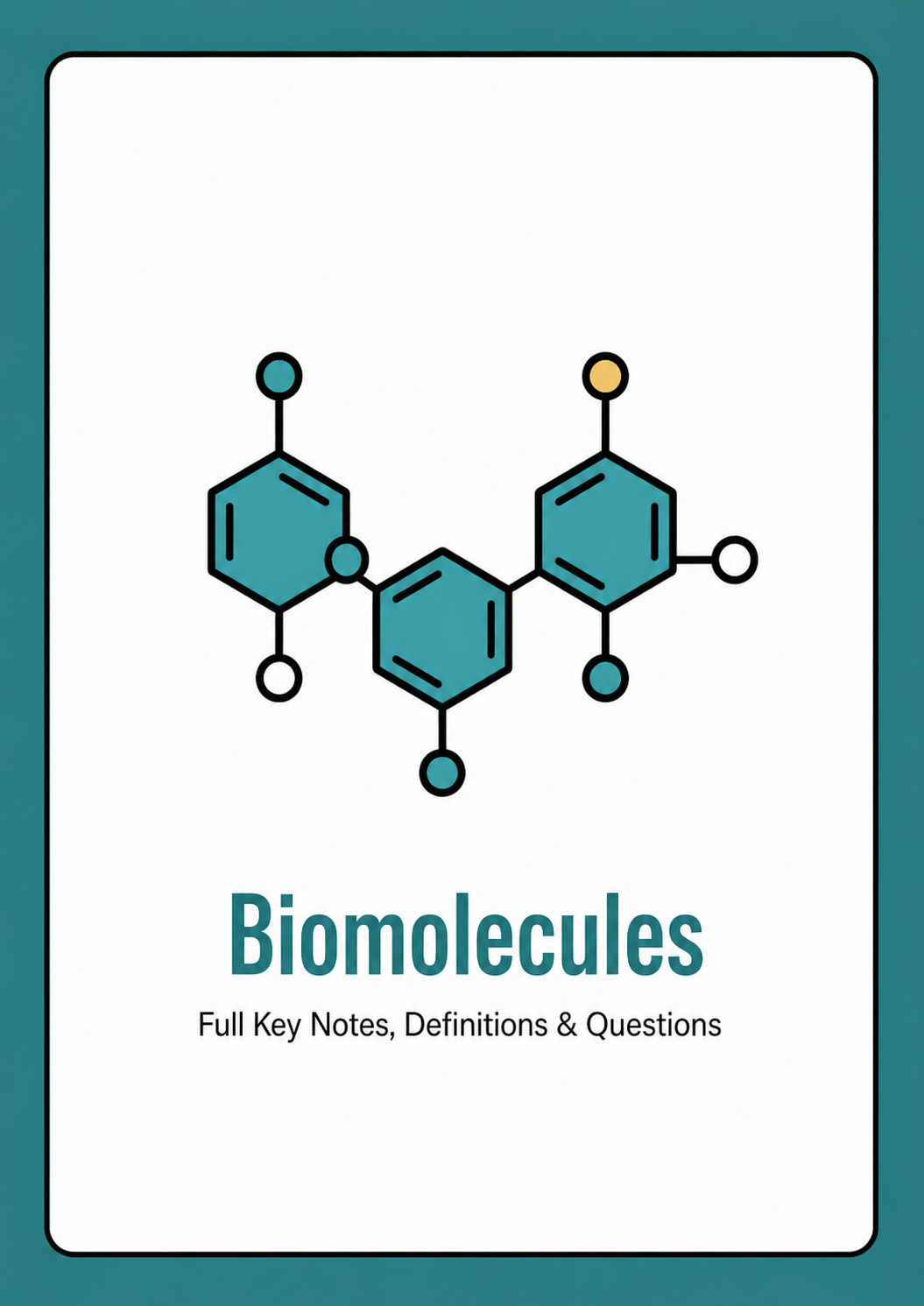 Chapter 14 - Biomolecules cover