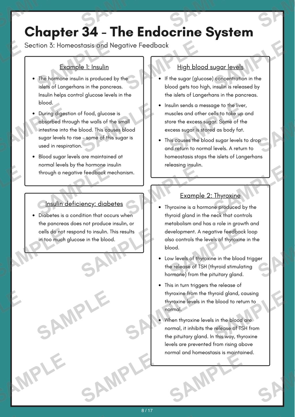 Chapter 34 - The Endocrine System sample page