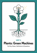 Unit 6 - Plants - Green Machines
