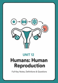 Unit 12 - Humans - Human Reproduction